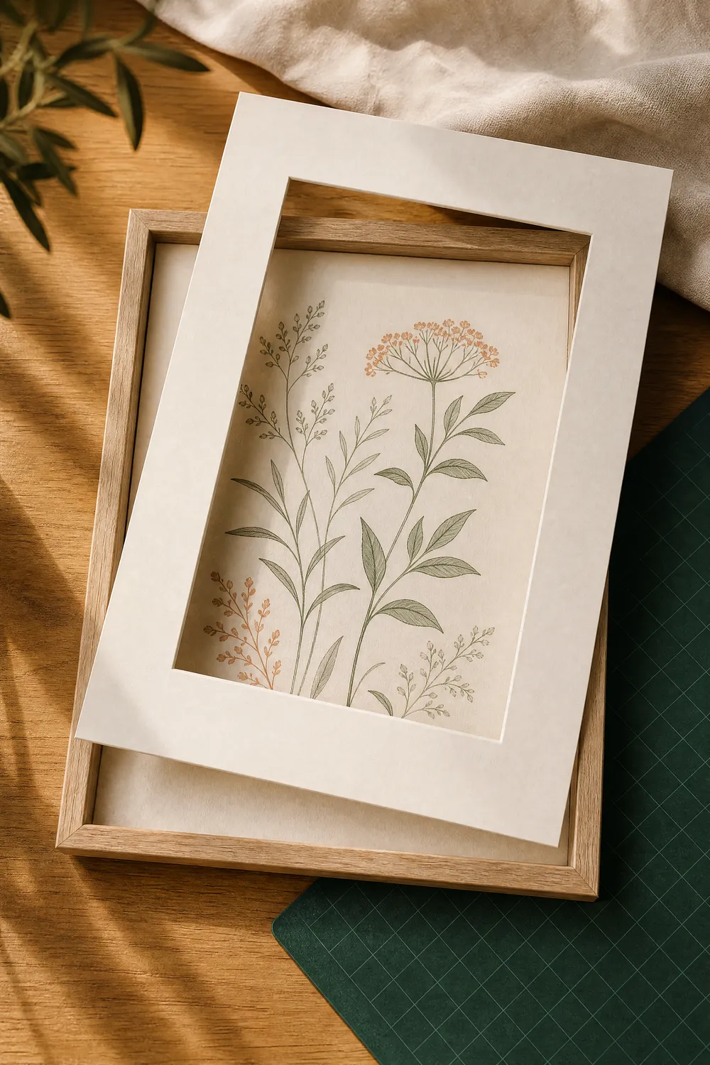 Pinterest pin 2 for this guide: AI-generated styled interior photo with the title text overlaid and the printablewalls.com wordmark